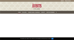 Desktop Screenshot of hotel-aventis.com